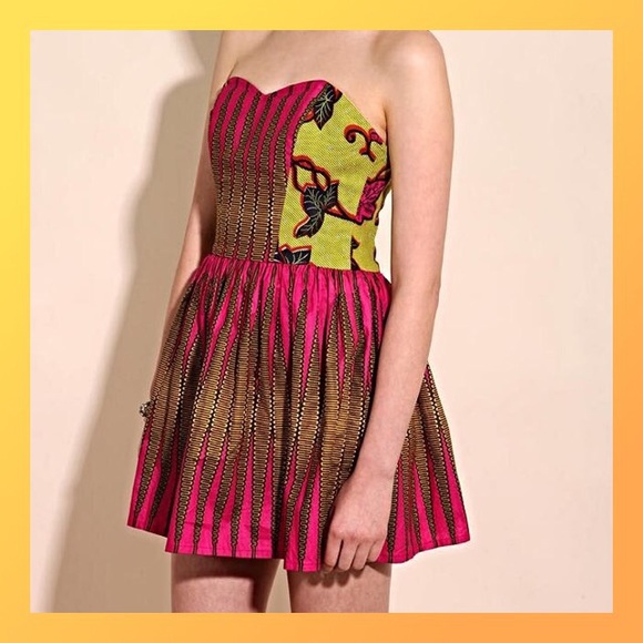 Boxing Kitten Dresses & Skirts - Boxing Kitten Tribal Strapless Dress Boxing Kitten Dresses & Skirts - Boxing Kitten Tribal Strapless Dress